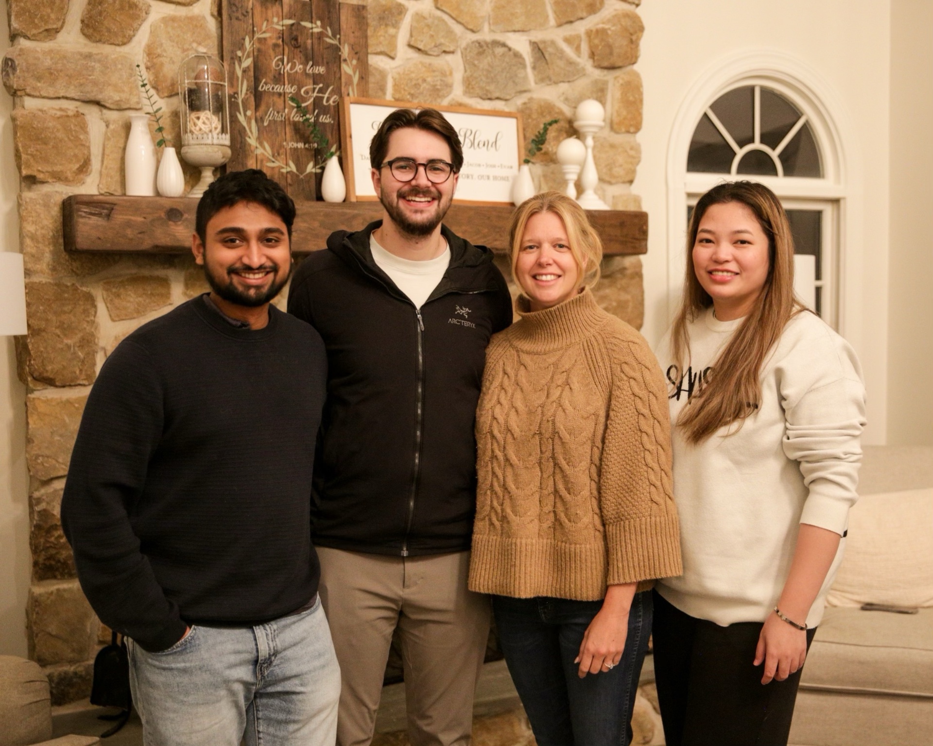 Core SmartPass operations team members together off-site