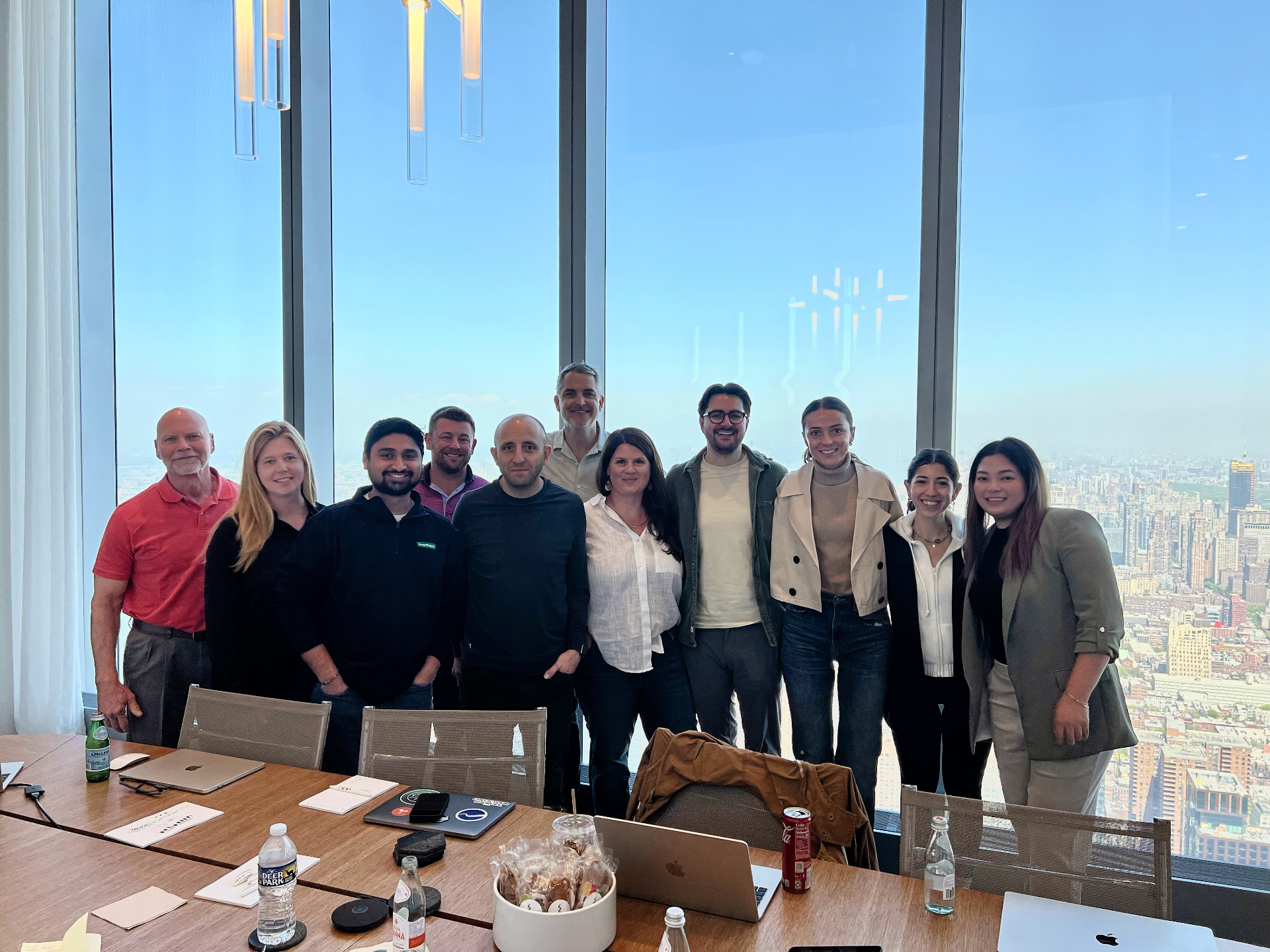 SmartPass leadership and operations team gathered in a New York City meeting room