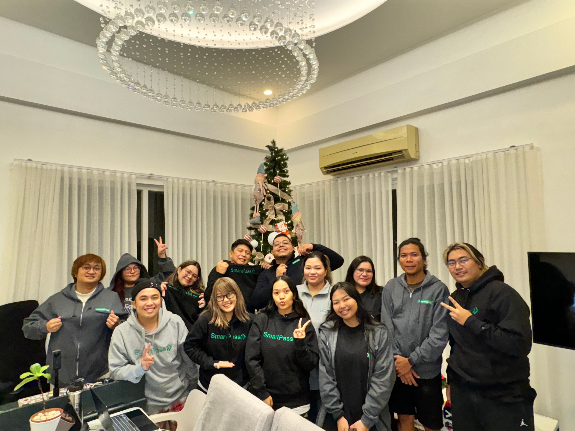 SmartPass team holiday gathering